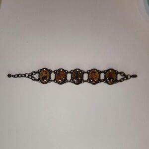 Vintage Avon Victorian Christmas Holiday Bracelet